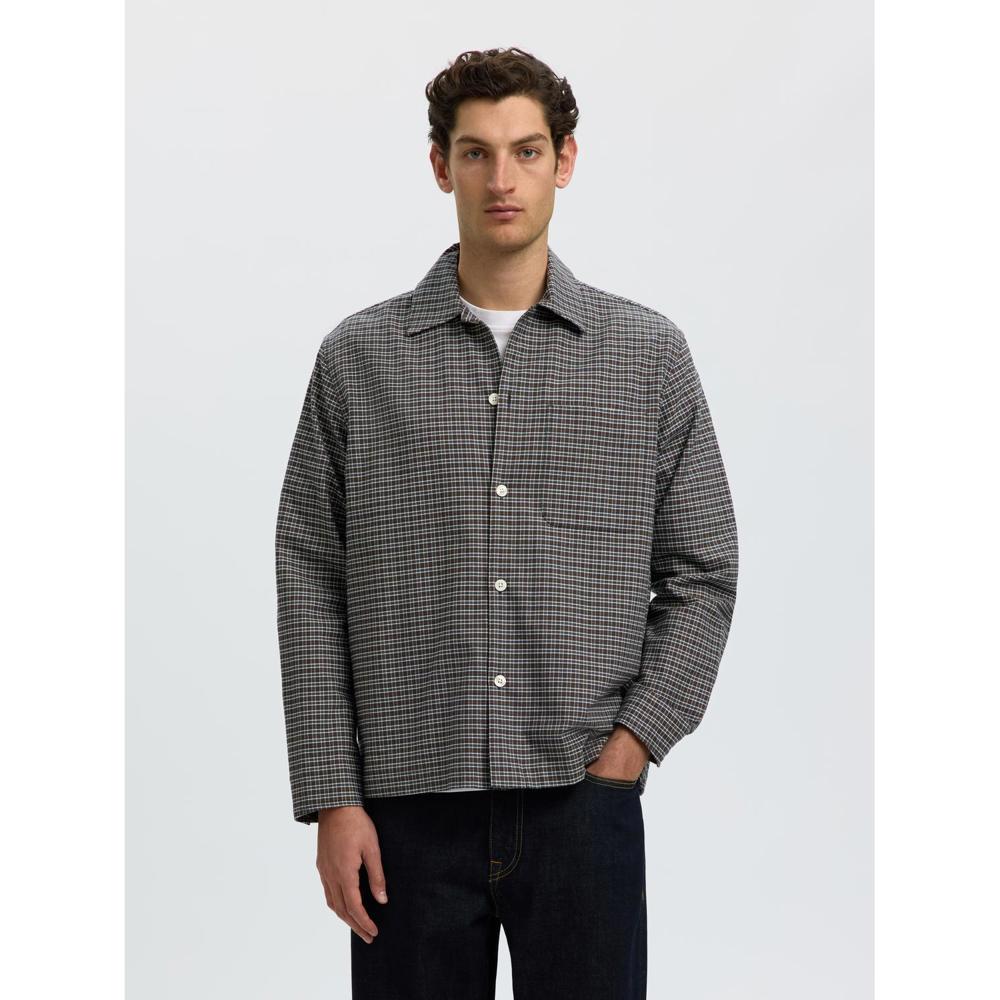 Selected Menswear Rlxsvend Rick Brushed Oxford Light Shirt